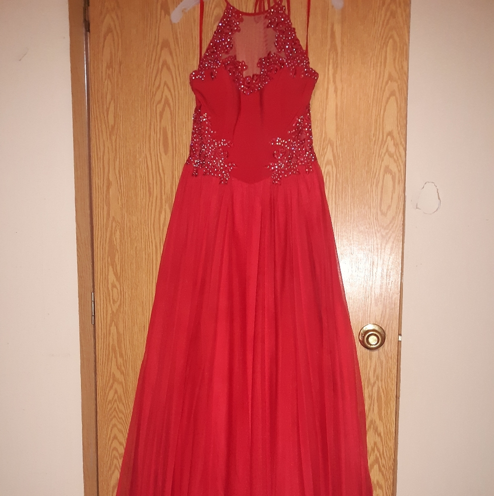 Red dress size 9